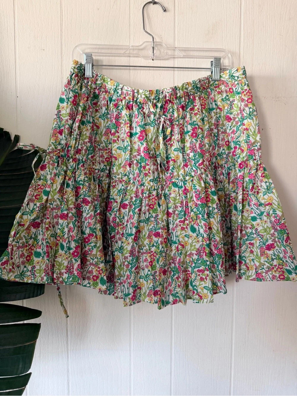J. Crew Floral Liberty London Tiered Mini Skirt